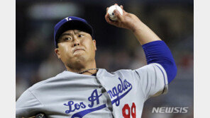 류현진 “연속 이닝 무실점 기록 신경쓰지 않았다”