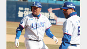 ‘노장은 살아 있다’ 박한이, 역전 끝내기안타