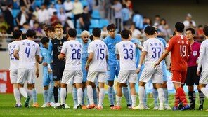 대구-수원 헛심 공방 끝 득점 없이 무승부