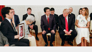 北미사일에 아베 “제재 위반” 트럼프 “위반 아니다” 시각차