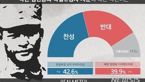 약산 김원봉 선생 독립유공 서훈, 국민들에 찬반 의견 물었더니…