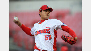 ‘5선발’ KIA 차명진, 5이닝 1실점 호투