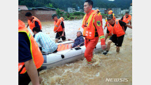 중국, 올 홍수 시즌 시작 후 벌써 83명 사망·실종