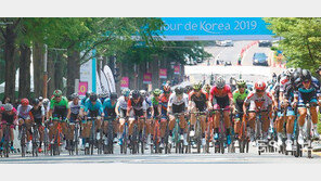 한국선수들 평지서 삐끗… “오늘 언덕구간은 다르다”