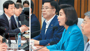 얼굴붉힌 靑-한국당… 국회정상화 멈칫