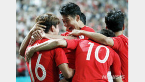한국 축구, 6월 FIFA 랭킹 37위…이란 20-일본 28위
