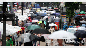 [날씨]전국 흐리고 서울·경기 등 비…일부 천둥·번개 동반