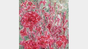 맨드라미 위를 나는 풍경… 김지원 ‘캔버스 비행’전