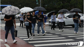 [날씨] 오후 전국 곳곳 비 “우산 챙기세요”…경기·강원 우박도