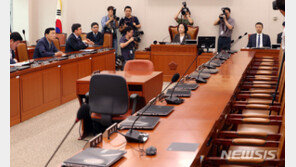 국토위 자당 위원장 끌어내린 한국당…“여기 왜 앉아 계시나”