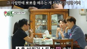 ‘미우새’ 박수홍, 이동우 라디오 출연…딸 진심에 ‘울컥’