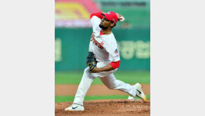 ‘7연승 행진’ SK 산체스, KBO 대표 외인 에이스 우뚝