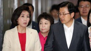 한국당, 日무역 보복 관련 긴급대책 회의…황교안·나경원 투톱 출동