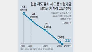 [단독]“적자 느는 실업급여 현행 유지땐 5조원 적립금 5년뒤 고갈될 것”