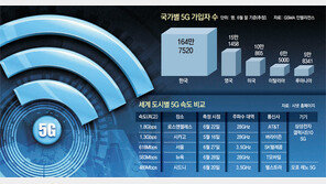 5G 가입자수 세계 1위… ‘꿈의 속도’ 밑거름 28GHz 구축은 먼길