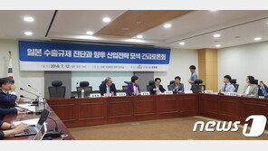 추미애 “日 수출 규제, 韓 정부 준비·대응 잘했다”