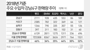 렉서스 강남·서초에 즐비…불매운동에 ‘급브레이크’