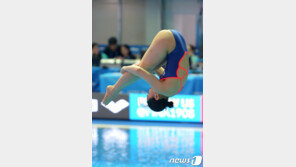 김수지, 여자 1m 스프링보드 동메달…한국 다이빙 사상 최초