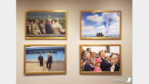 트럼프-김정은 ‘판문점 회동사진’ 백악관 웨스트윙에 걸렸다