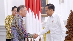 정의선 현대차그룹 수석부회장, 인도네시아 대통령 면담…협력방안 논의