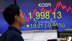 일본 증시 2% 넘게 하락…한국의 배