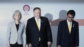 강경화, 한미일 회담서 ‘지소미아’ 폐기 시사…美 즉답 피해