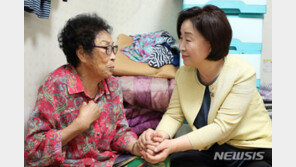 日 강제징용 피해자 만난 심상정 “아베, 무릎꿇고 사죄해야”