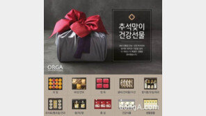 ‘추석 특수’ 잡아라…올가홀푸드 선물세트 판매 시작
