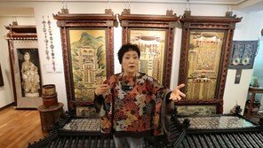 “교수도 문화재도 하지 말고 작품만” 어머니의 당부 따른 ‘실그림’ 작가의 꿈