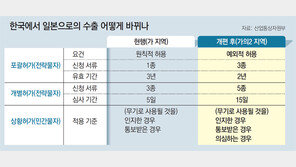 백색국가서 日제외… 내달초부터 적용