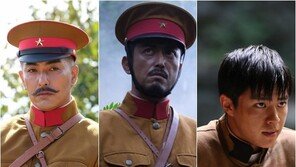 ‘봉오동 전투’에 출연한 日 국민 배우? 일본군 3인방 스틸