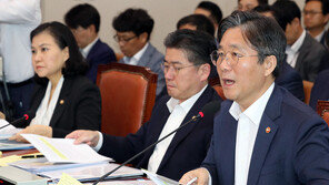 성윤모 “백색국가 日제외 적법…100대 품목 공개 불가”