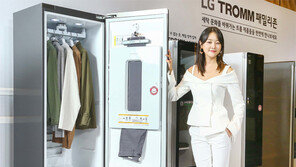 LG 트롬 스타일러와 모델 강승현… “올 가을 트렌드는…”