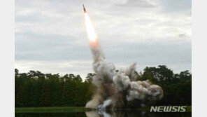 합참 “北 발사체, 단거리탄도미사일 추정…고도97㎞·380km비행”