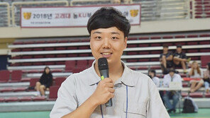 “KBL의 부흥에도 이바지하고 싶다” 고려대의 목소리, 장내 아나운서 배현호