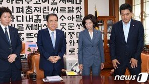 여야 원내대표, 국회의장 주재 정례회동…조국 청문회 논의