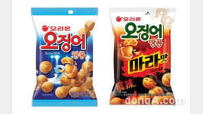 휴게소에서 잘나가는 ‘오징어땅콩’… 오리온 공급량 10% 증대