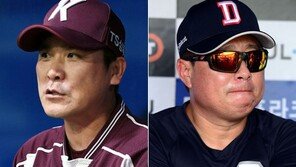 “종지부 찍고 싶다” 장정석 감독과 김태형 감독의 5할 승부