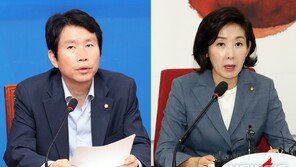 이인영 “한국당이 청문회 보이콧” vs 나경원 “조국 사퇴해야”…맞불 토론