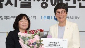 성남시한마음복지관, ‘2019 우수장애인체육시설 시상식’서 최우수상 수상