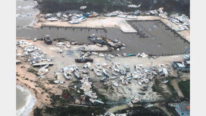 허리케인이 할퀸 상처