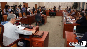 [속보]‘조국 청문회’ 6일 확정…법사위, 실시계획서 등 의결