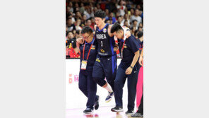 부상에 신음하는 한국…만만찮은 1승