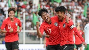 한국, 나상호˙정우영 연속골로 투르크메니스탄 2-0 완파
