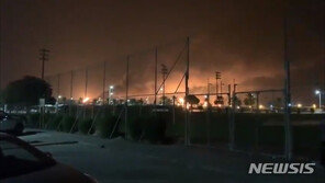 사우디 아람코 석유시설 2곳, 드론 공격으로 화재…“유전 시설 겨냥”