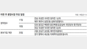 [부동산 캘린더]전국서 아파트 265채 분양… 서울 신규물량 0