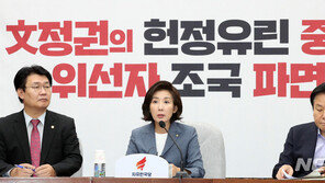 한국당, ‘文심판·조국 사퇴’ 공세 강화…범야권 물밑접촉도