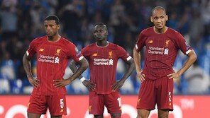 전통 강호들이 주춤한 UCL 첫걸음…리버풀, 시즌 첫 패배