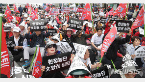 한국당, 오늘 광화문서 ‘조국 파면’ 장외집회