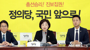 조국 ‘데스노트’ 제외한 정의당 “압수수색 논평 없다”